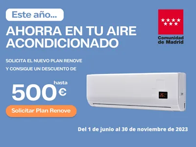 Plan renove aire acondicionado pequeño